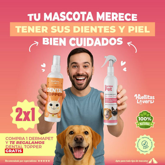 DERMAPETIS 🐶 + 🎁Gratis: 1 Dental Toppers